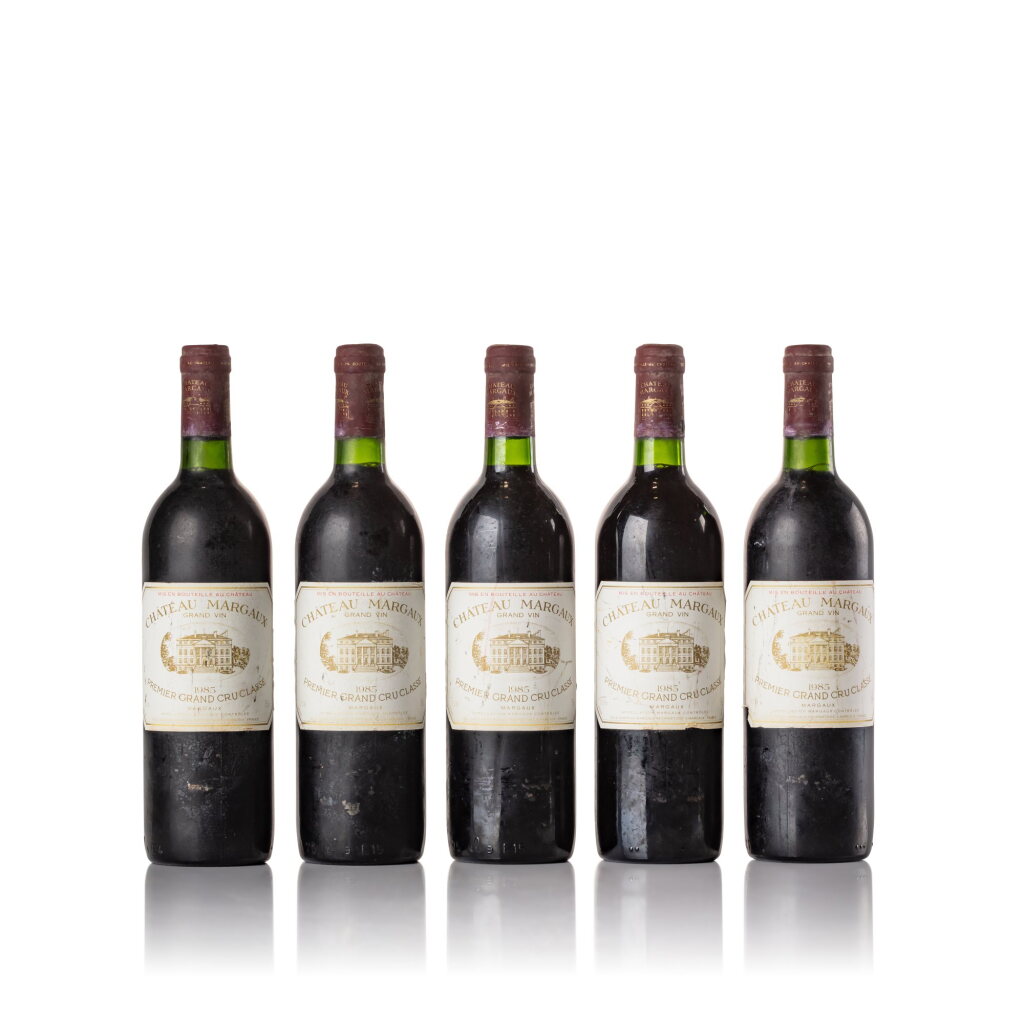View full screen - View 1 of Lot 308. Château Margaux 1985 (5 BT).