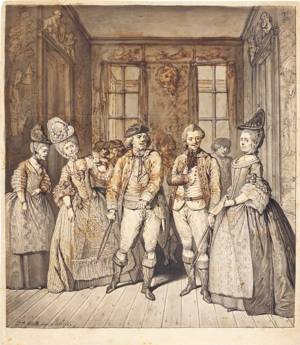 View full screen - View 1 of Lot 140. Tom Jones: A scene from a French lyric comedy composed by François-André Philidor, derived from the famous literary work of Henry Fielding.