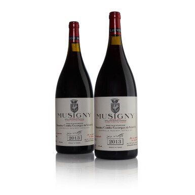 View full screen - View 1 of Lot 61. Musigny, Cuvée Vieilles Vignes 2013 Comte Georges de Vogüé (2 MAG).