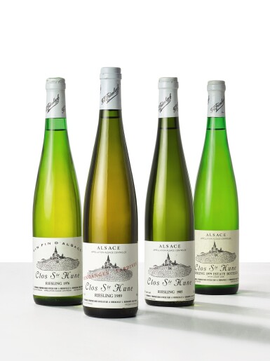View full screen - View 1 of Lot 6876. Riesling, Clos Ste. Hune F. E. Trimbach Vertical (12 BT).