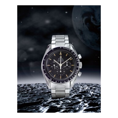 View full screen - View 1 of Lot 14. OMEGA | SPEEDMASTER REF 145.022-69 'PRE-MOON', A STAINLESS STEEL CHRONOGRAPH WRISTWATCH WITH BRACELET, MADE IN 1970.