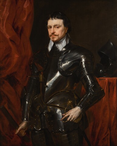 View full screen - View 1 of Lot 35. Portrait of Thomas Wentworth, 1st Earl of Strafford (1593-1641) .