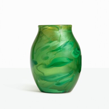 View full screen - View 1 of Lot 30. TIFFANY STUDIOS | PAPERWEIGHT VASE.