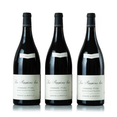 View full screen - View 1 of Lot 245. Pommard, Les Rugiens, Hubert de Montille 1995 & 2011.