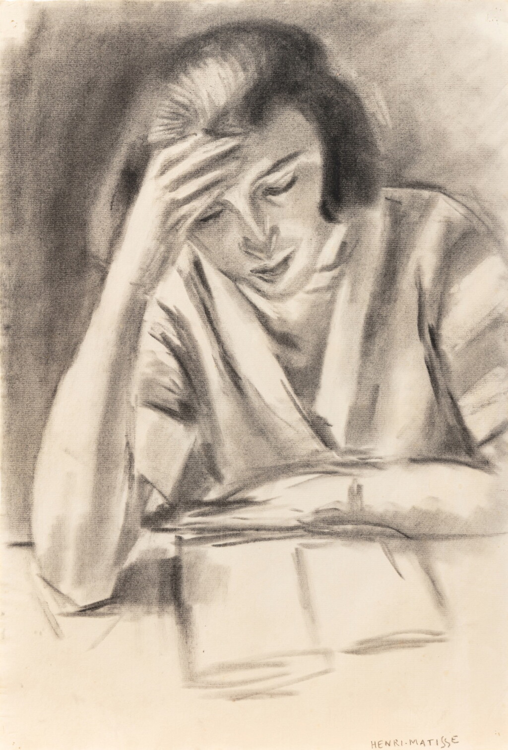 View full screen - View 1 of Lot 37. Femme lisant (Henriette).