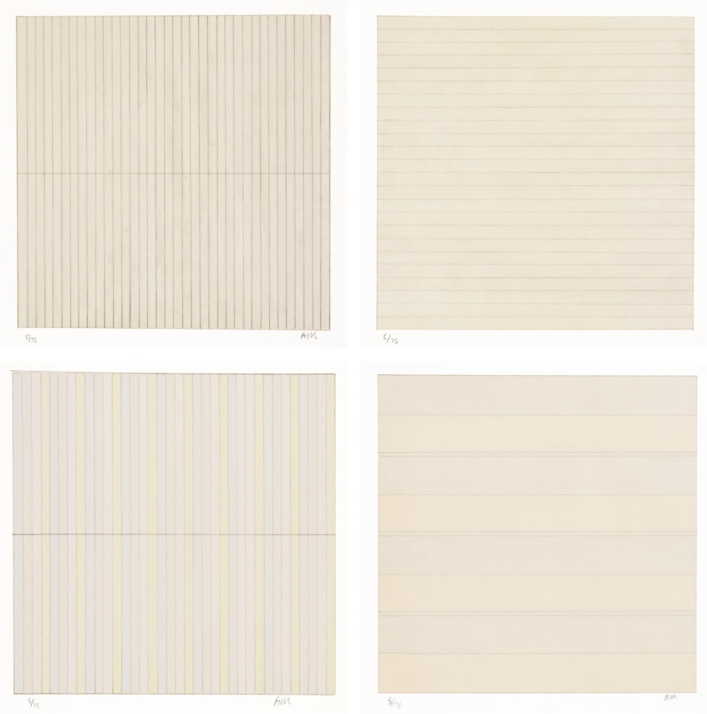View full screen - View 1 of Lot 480. AGNES MARTIN | UNTITLED.
