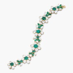 Emerald and Diamond Bracelet