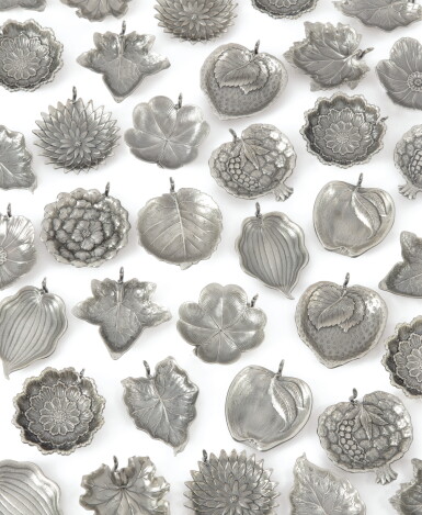 View full screen - View 1 of Lot 45. A SET OF THIRTY-SIX PLACECARD HOLDERS, BUCCELLATI, BOLOGNA, 20TH CENTURY.