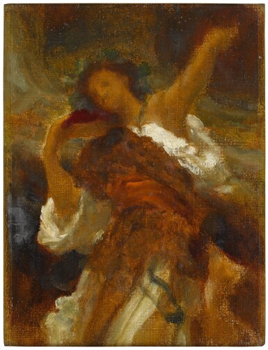 View full screen - View 1 of Lot 55. Sketch for The Bacchante.