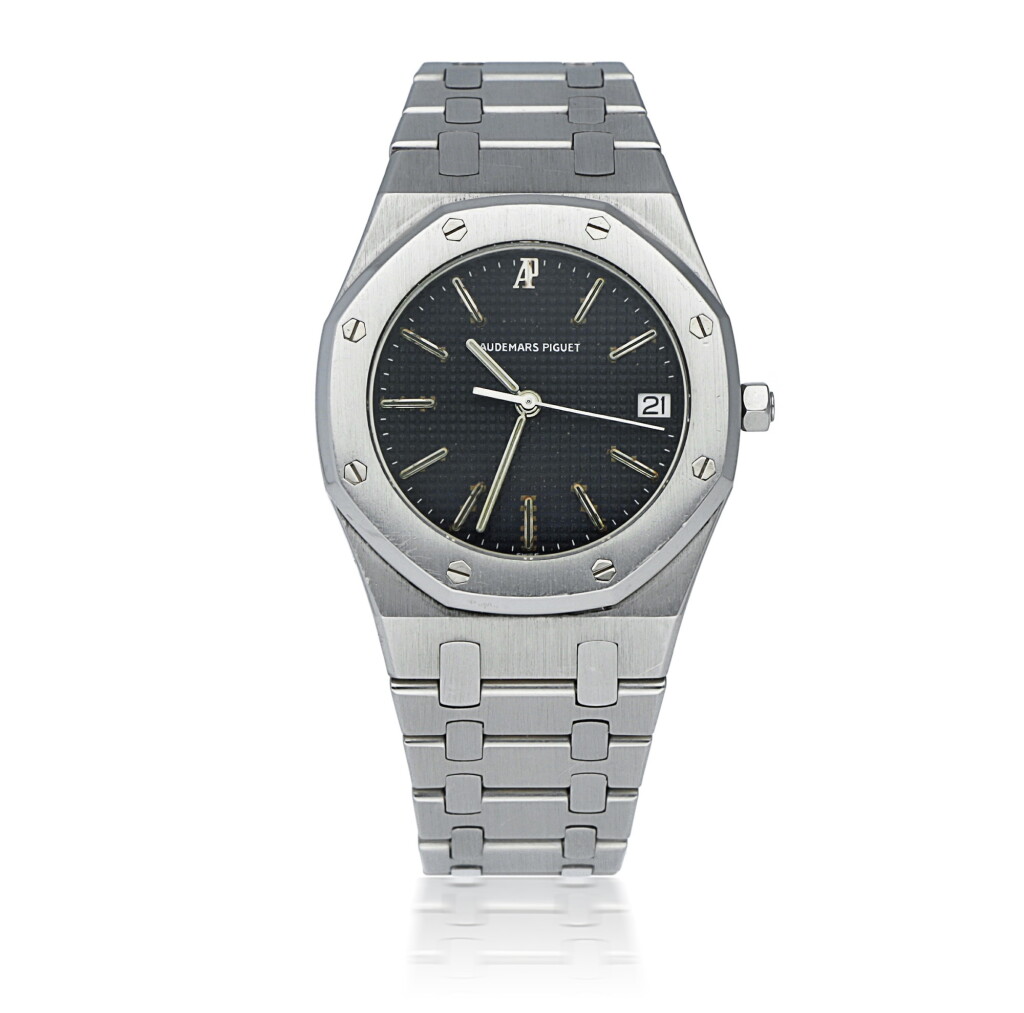 View full screen - View 1 of Lot 74. AUDEMARS PIGUET | ROYAL OAK, REF 2506, STAINLESS STEEL WRISTWATCH WITH DATE AND BRACELET, CIRCA 1984.