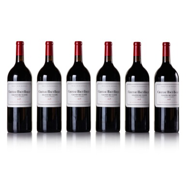 View full screen - View 1 of Lot 155. Chateau Haut Bailly 2008 (6 MAG).