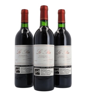 View full screen - View 1 of Lot 14. Le Pin 1991 (10 BT).