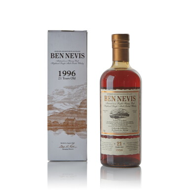 View full screen - View 1 of Lot 171. Ben Nevis 21 Year Old LMDW 54.1 abv 1996 .