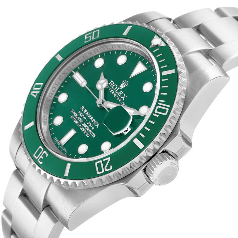 Rolex Rolex Submariner 'Hulk' (Reference 116610LV). A 40mm Stainless ...