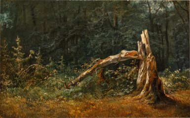 View full screen - View 1 of Lot 53. Landscape with a trunk.