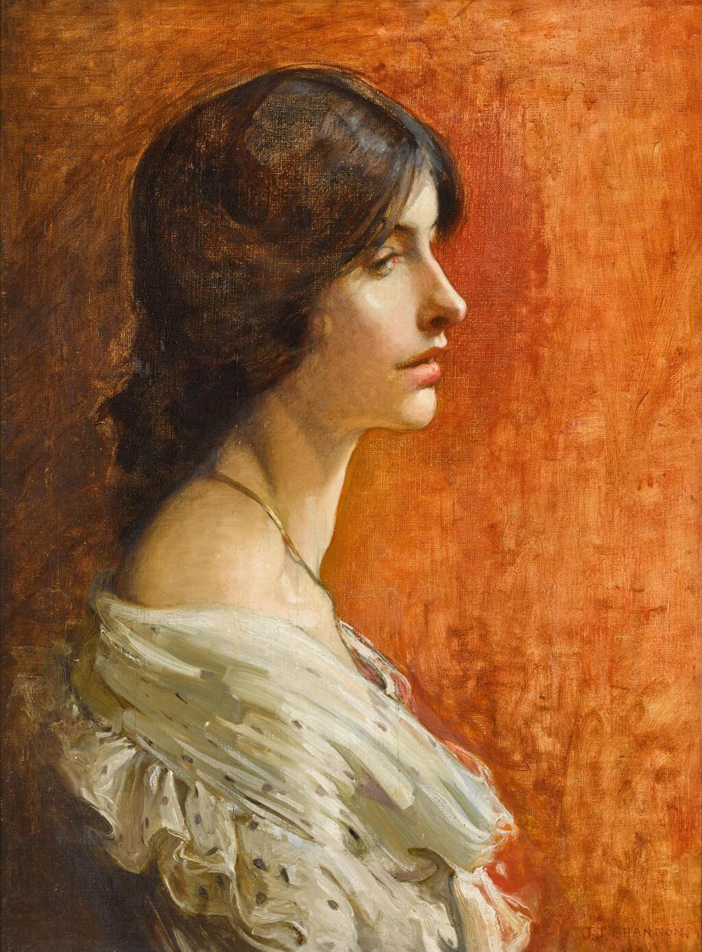 Portrait Of A Girl Thought To Be The Artist s Sister in law Miss portrait-of-a-girl-thought-to-be-the-artist-s-sister-in-law-miss