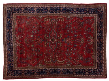 View full screen - View 1 of Lot 598. A Feraghan Carpet, Central Persia, Circa 1880 .