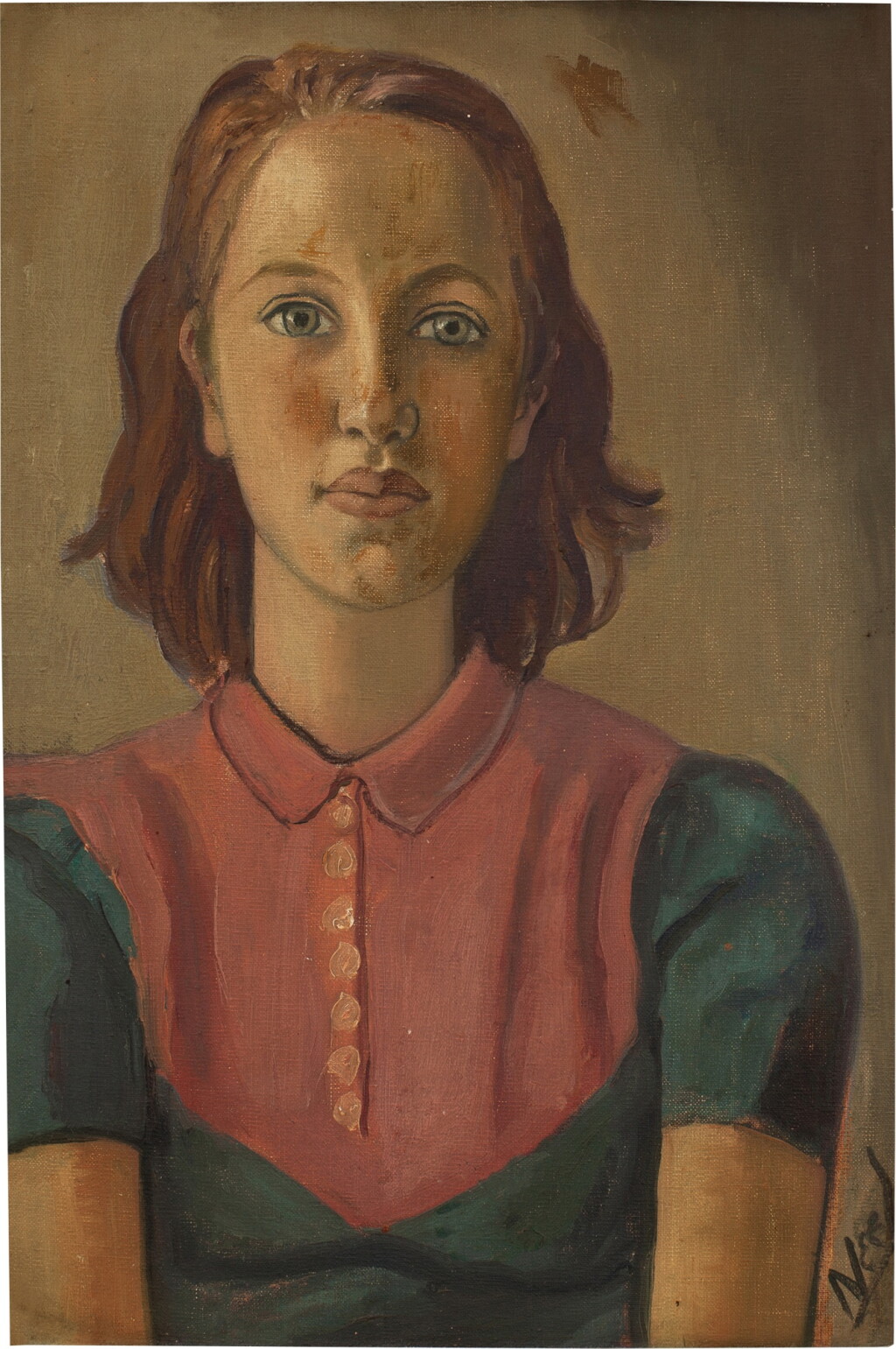 View full screen - View 1 of Lot 206. Portrait of Frances.