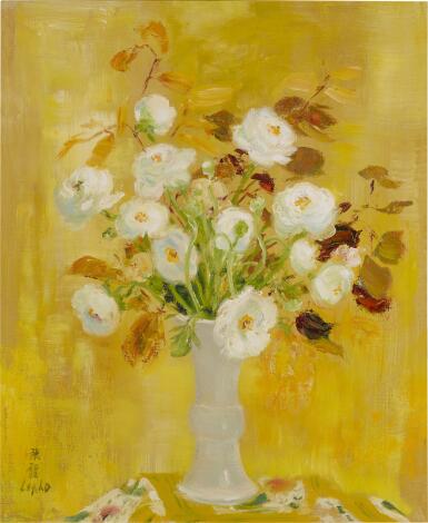 View full screen - View 1 of Lot 433. Les Renoncules blanches .