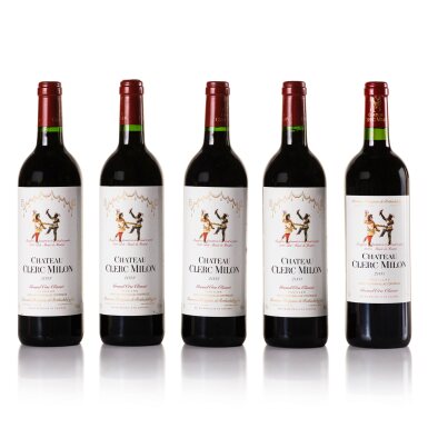 View full screen - View 1 of Lot 582. Château Clerc Milon 2003/2005 (5 BT).
