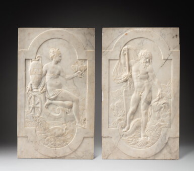View full screen - View 1 of Lot 5. Circle of Jean Goujon (1510 - 1567), French, circa 1550-1570 | Entourage de Jean Goujon (1510 - 1567), France, vers 1550-1570.