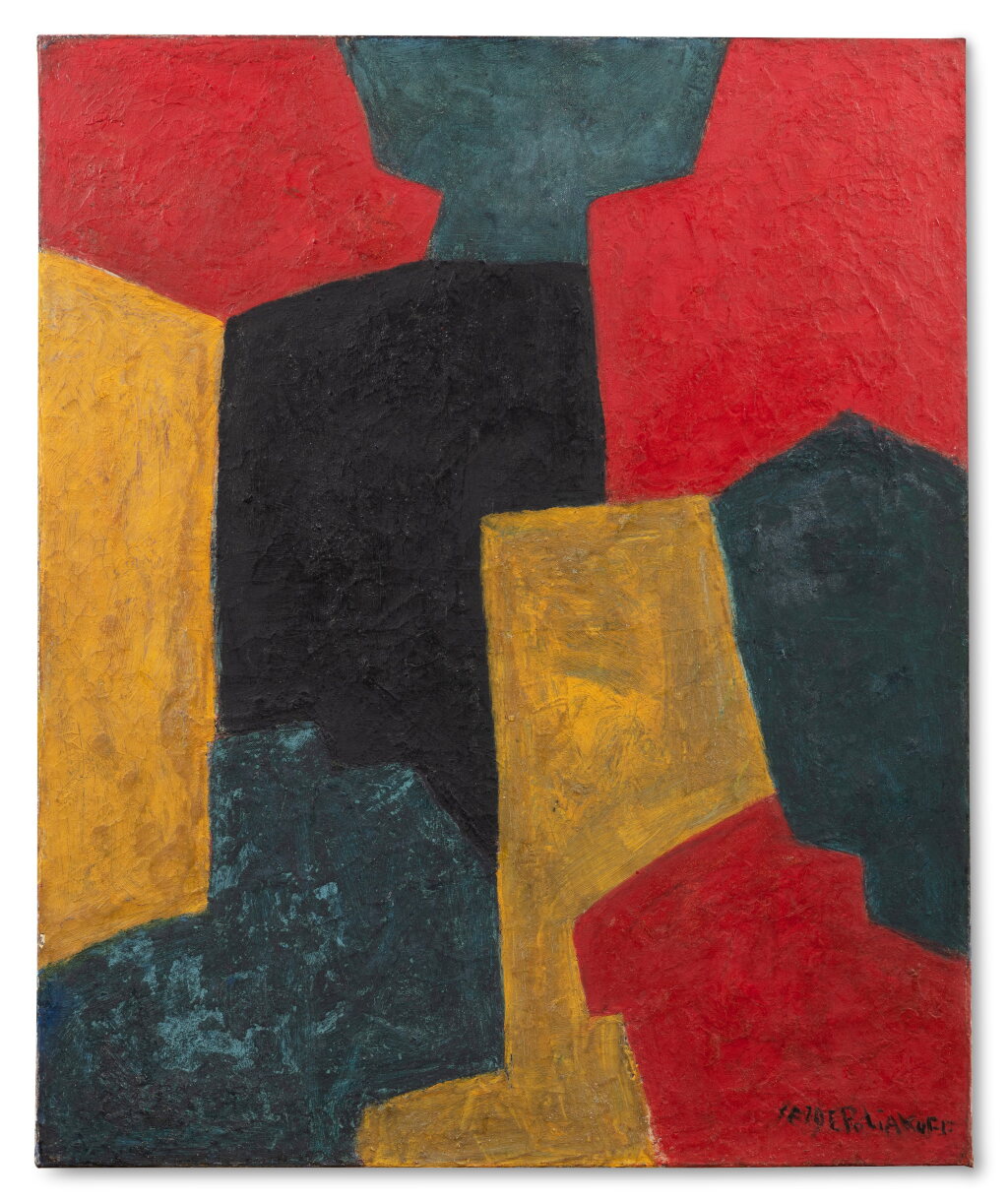 View full screen - View 1 of Lot 25. Composition abstraite .