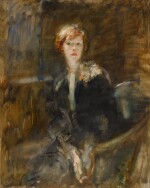 MARY EDWARDS MCEVOY | PORTRAIT OF A GIRL WITH RED HAIR