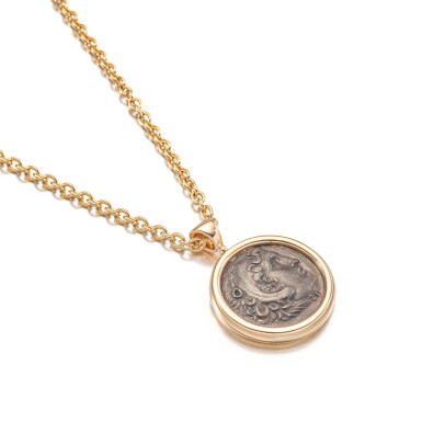 View full screen - View 1 of Lot 403. Bulgari | 'Monete' Ancient Coin Necklace | 寶格麗 | 'Monete' 項鏈.