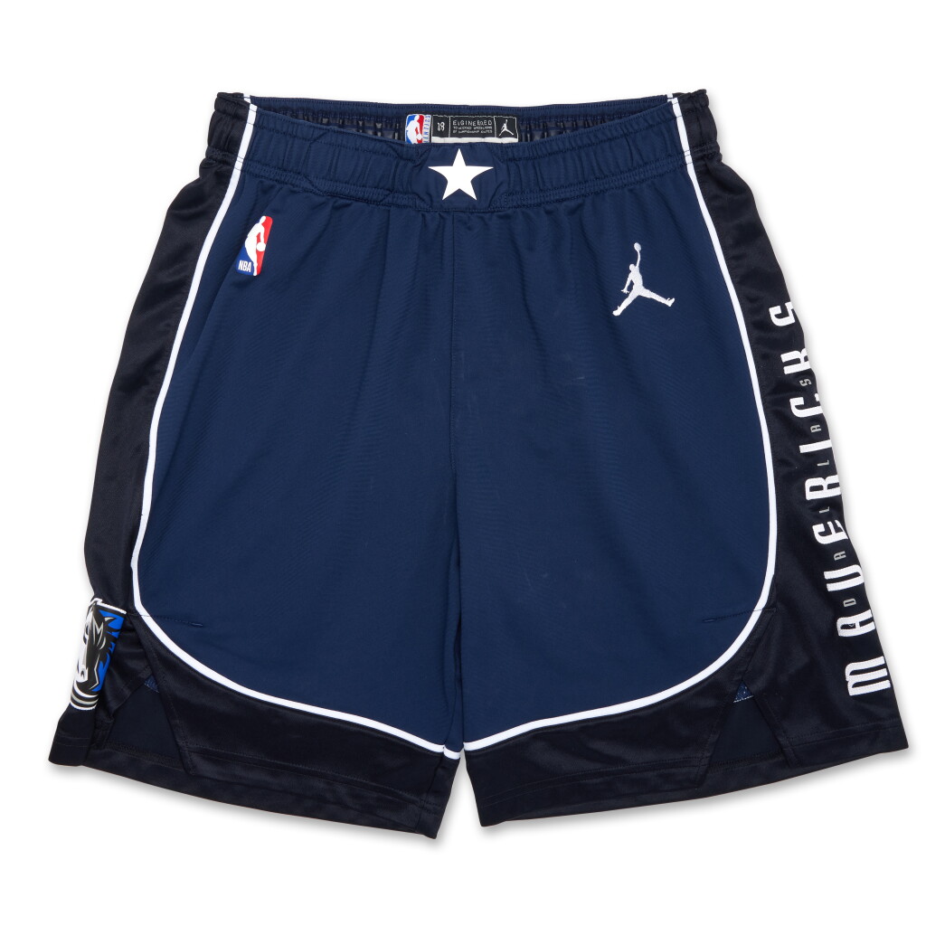 View full screen - View 1 of Lot 100. Josh Green Dallas Mavericks 2024 NBA Finals Game Worn Statement Edition Shorts | Game 4 .