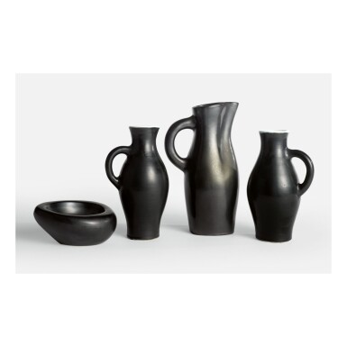 View full screen - View 1 of Lot 222. GEORGES JOUVE | FOUR VESSELS.