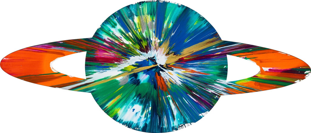 全螢幕檢視 - 查看1080Untitled (Saturn Spin Painting) | 無題(土星旋轉畫)的1