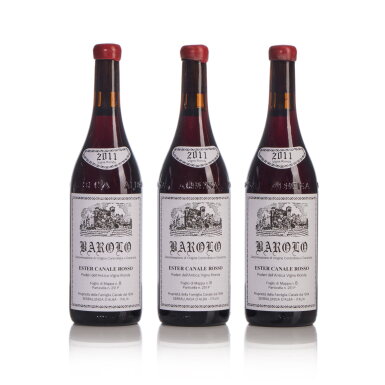 View full screen - View 1 of Lot 709. Barolo, Ester Canale Rosso, Vigna Rionda 2011 Giovanni Rosso (12 BT).