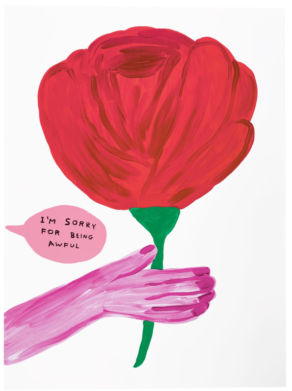 View full screen - View 1 of Lot 3. DAVID SHRIGLEY | I'M SORRY FOR BEING AWFUL.