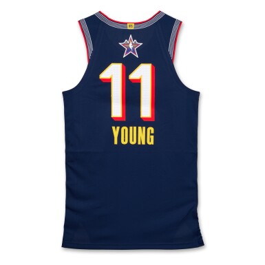 View full screen - View 1 of Lot 41. Trae Young ‘NBA All-Star’ Prototype Jersey.