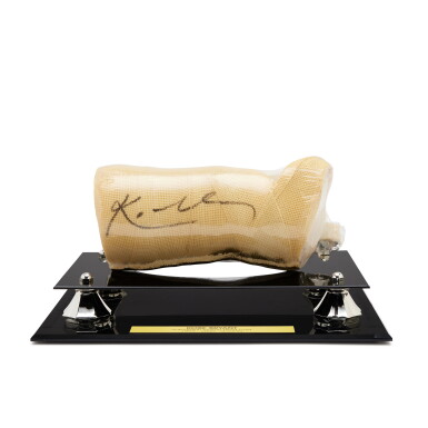 View full screen - View 1 of Lot 81. Kobe Bryant Los Angeles Lakers 1999-2000 Worn and Signed Right Hand Cast | First Championship Season.