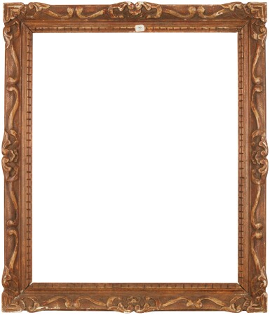 View full screen - View 1 of Lot 34. A 19th century Louis XIV-style carved frame.