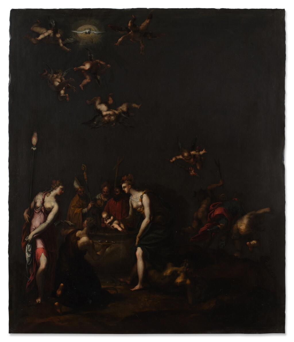 View full screen - View 1 of Lot 160. Allegory of the City of Verona.