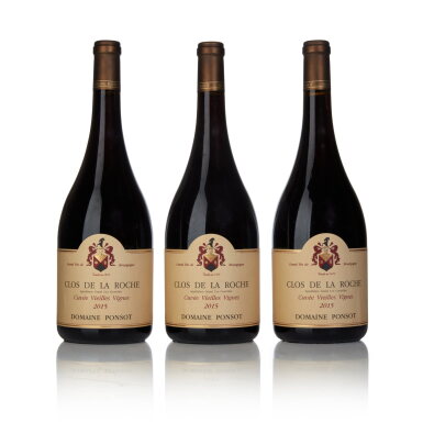 View full screen - View 1 of Lot 16. Clos de la Roche 2015 Domaine Ponsot (3 MAG).