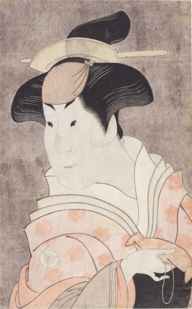 View full screen - View 1 of Lot 10. Toshusai Sharaku (active 1794-1795) | The actor Iwai Hanshiro IV in the role of the Wet Nurse Shigenoi | Edo period, late 18th century.