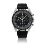 SPEEDMASTER, REF 105.012-66 STAINLESS STEEL CHRONOGRAPH WRISTWATCH CIRCA 1967