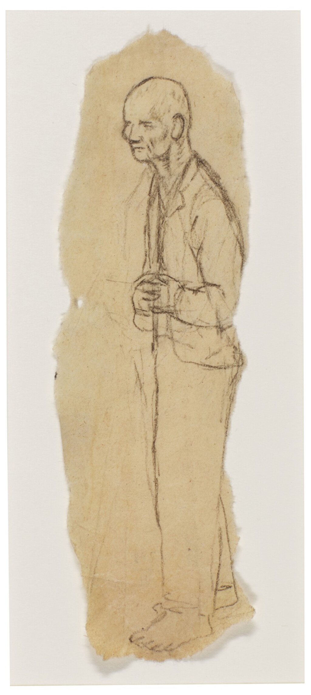 View full screen - View 1 of Lot 297. Homme, les mains jointes.