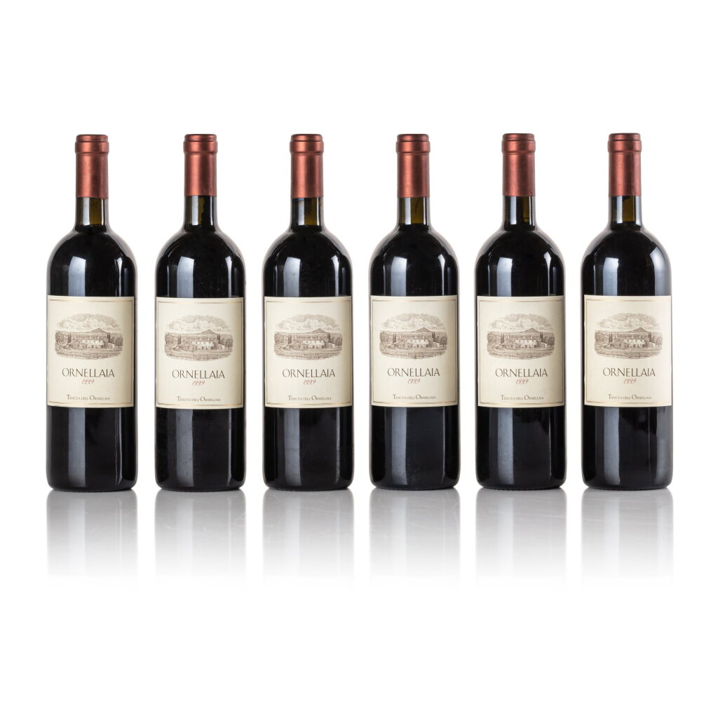 View full screen - View 1 of Lot 627. Ornellaia 1999 (6 BT).