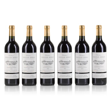 View full screen - View 1 of Lot 406. Château Rauzan Segla 2003 (6 BT).
