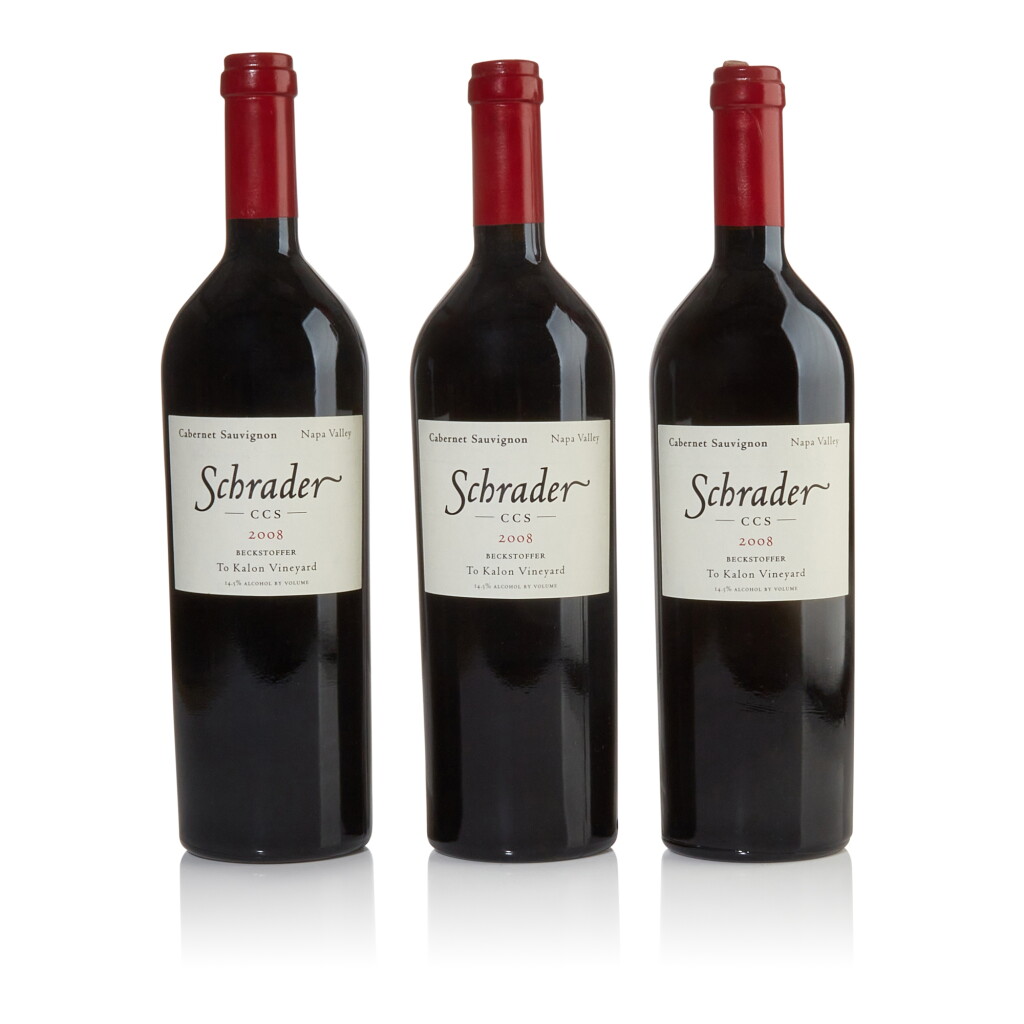View full screen - View 1 of Lot 406. Schrader CCS, Cabernet Sauvignon, Beckstoffer, To Kalon Vineyard 2008 (3 BT).