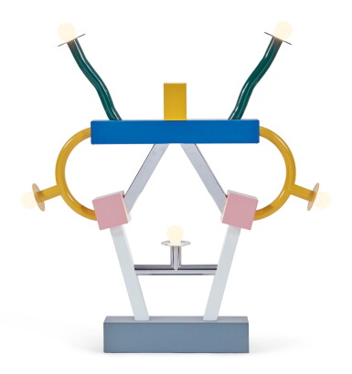 View full screen - View 1 of Lot 56. ETTORE SOTTSASS | “ASHOKA” TABLE LAMP.