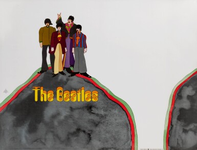 View full screen - View 1 of Lot 6. YELLOW SUBMARINE (1968) FIRST ADVANCE POSTER, BRITISH.