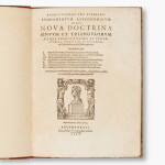 Ursus, Nicolaus Reimers | Fundamentum astronomicum: id est, nova doctrina sinuum et triangulorum... Strassburg: Bernhard Jobin, 1588