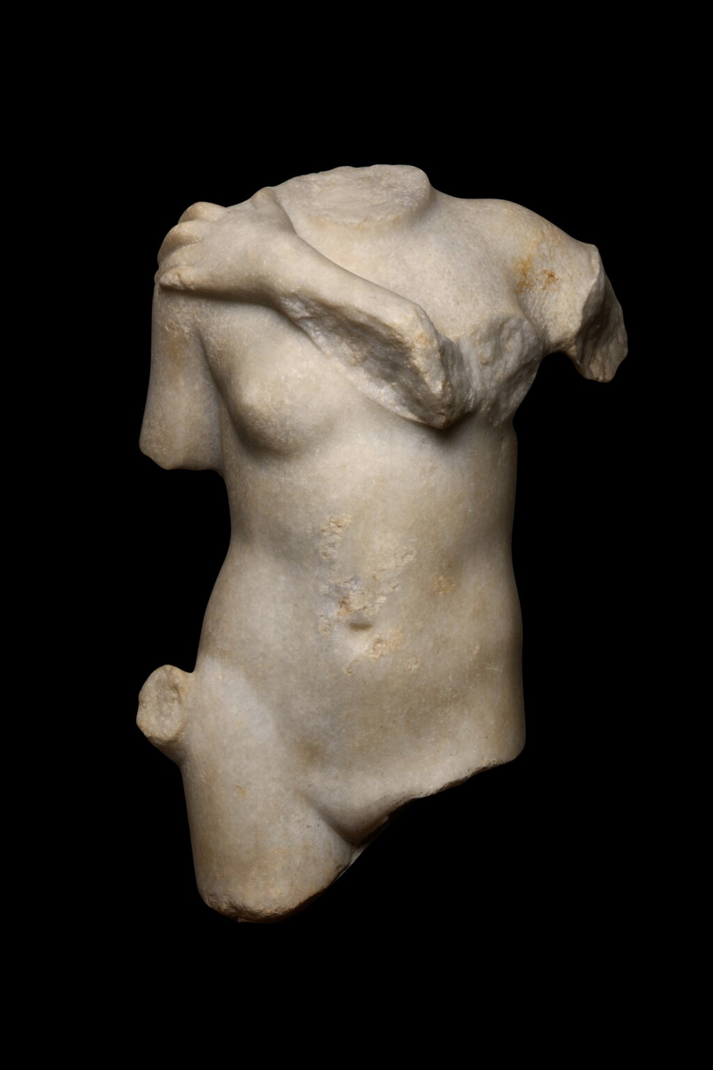 View full screen - View 1 of Lot 165. A Roman Marble Torso of a Charis, circa 1st Century A.D..