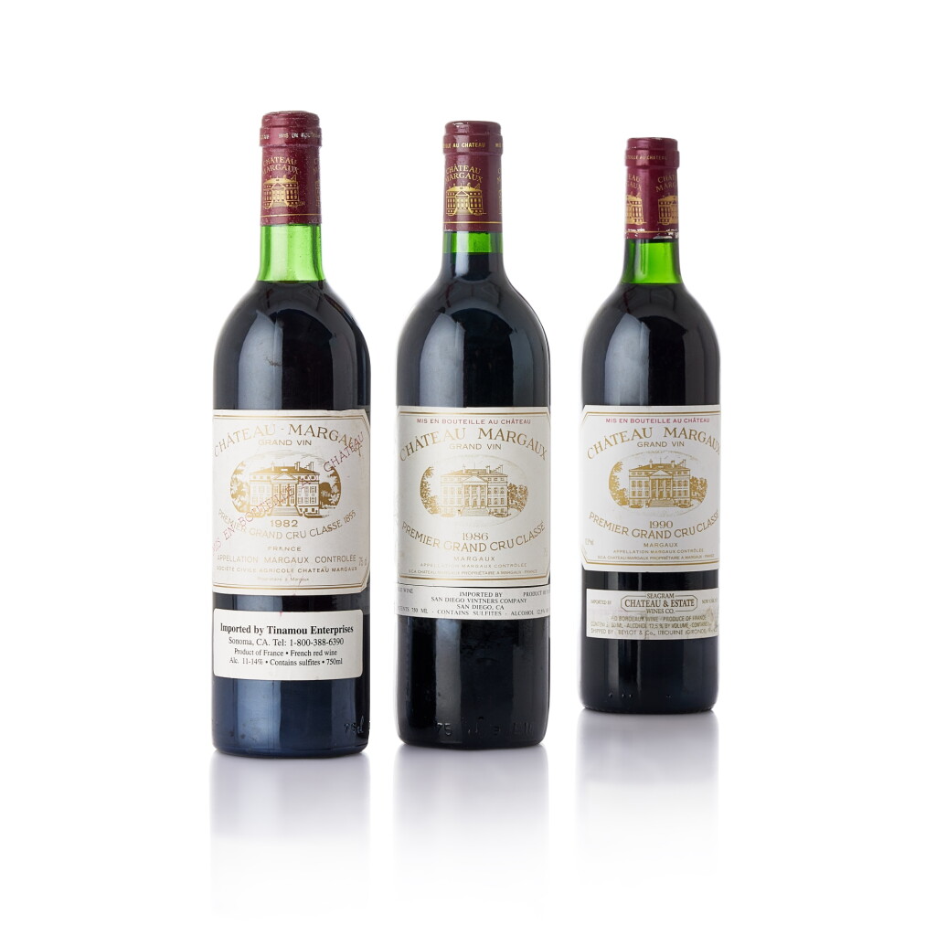 View full screen - View 1 of Lot 3077. Château Margaux 1986 (7 BT).