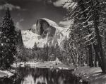 Half Dome, Merced River, Winter, Yosemite Valley